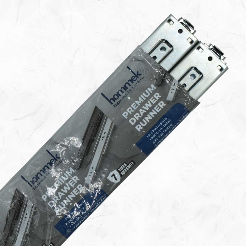 Standard Drawer Runner -  Zinc (62 gram)