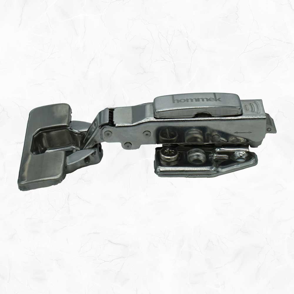 SS 3D Hydraulic Hinge (5 Hole)  - Steel Finish
