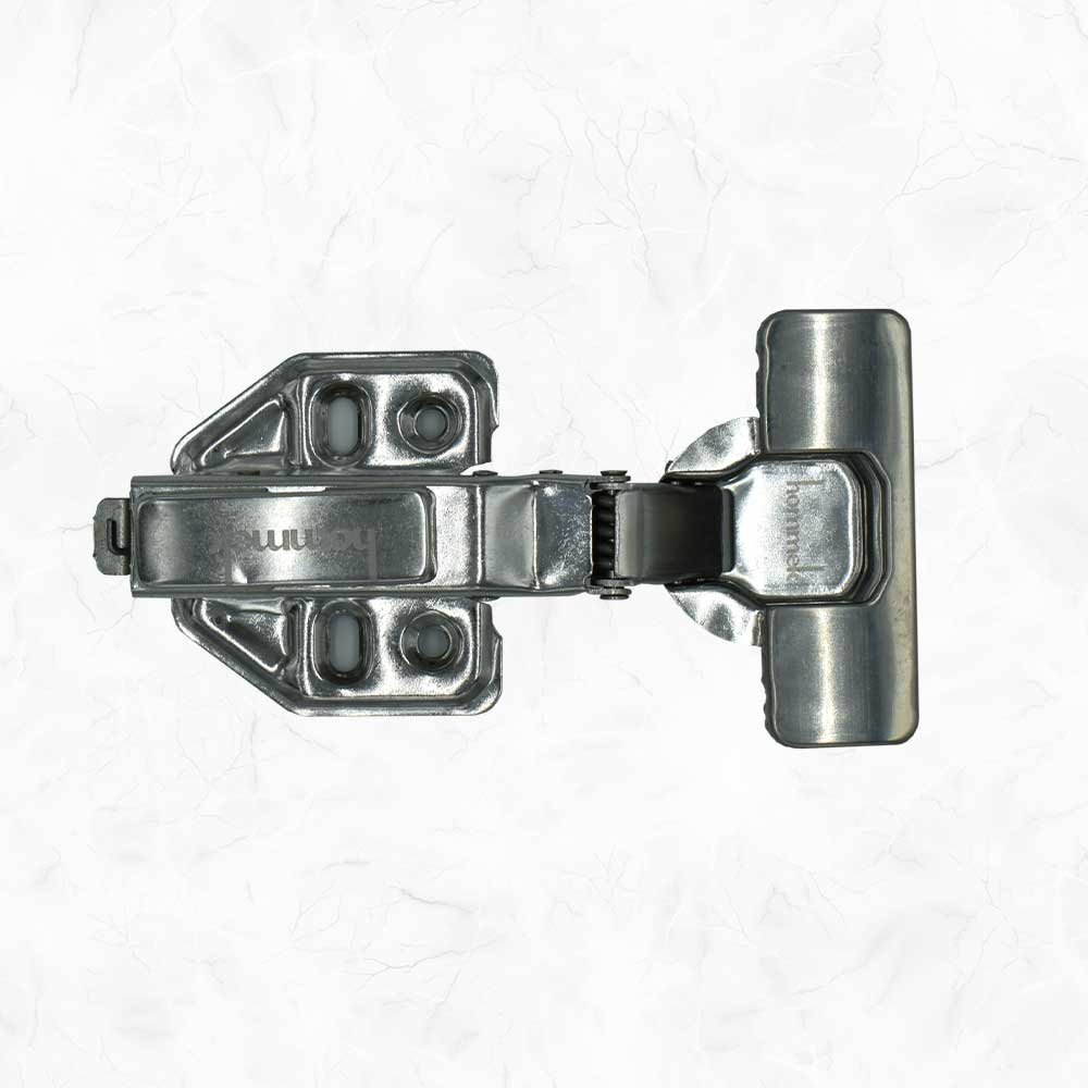 SS 2D Hydraulic Hinge - Steel Finish