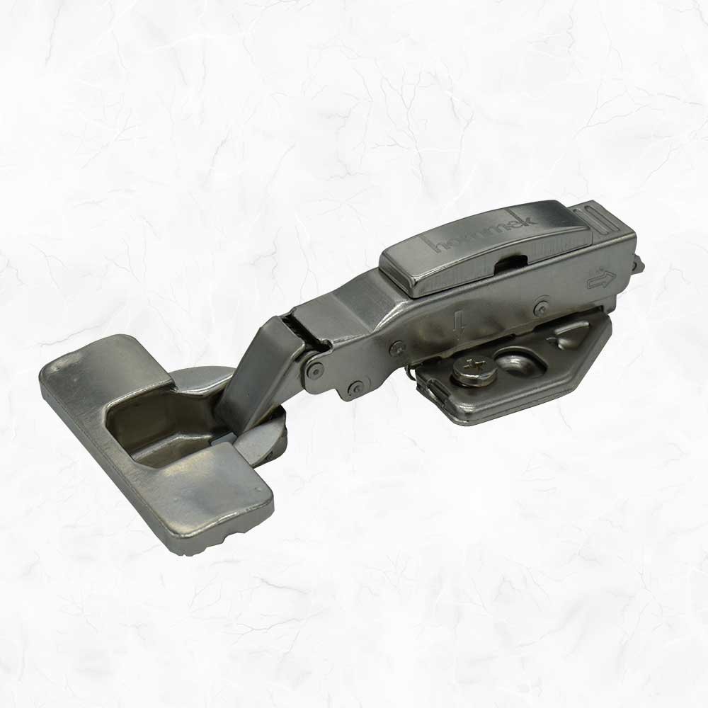 MS 3D Hydraulic Hinge (3 Hole) - Nickel Finish