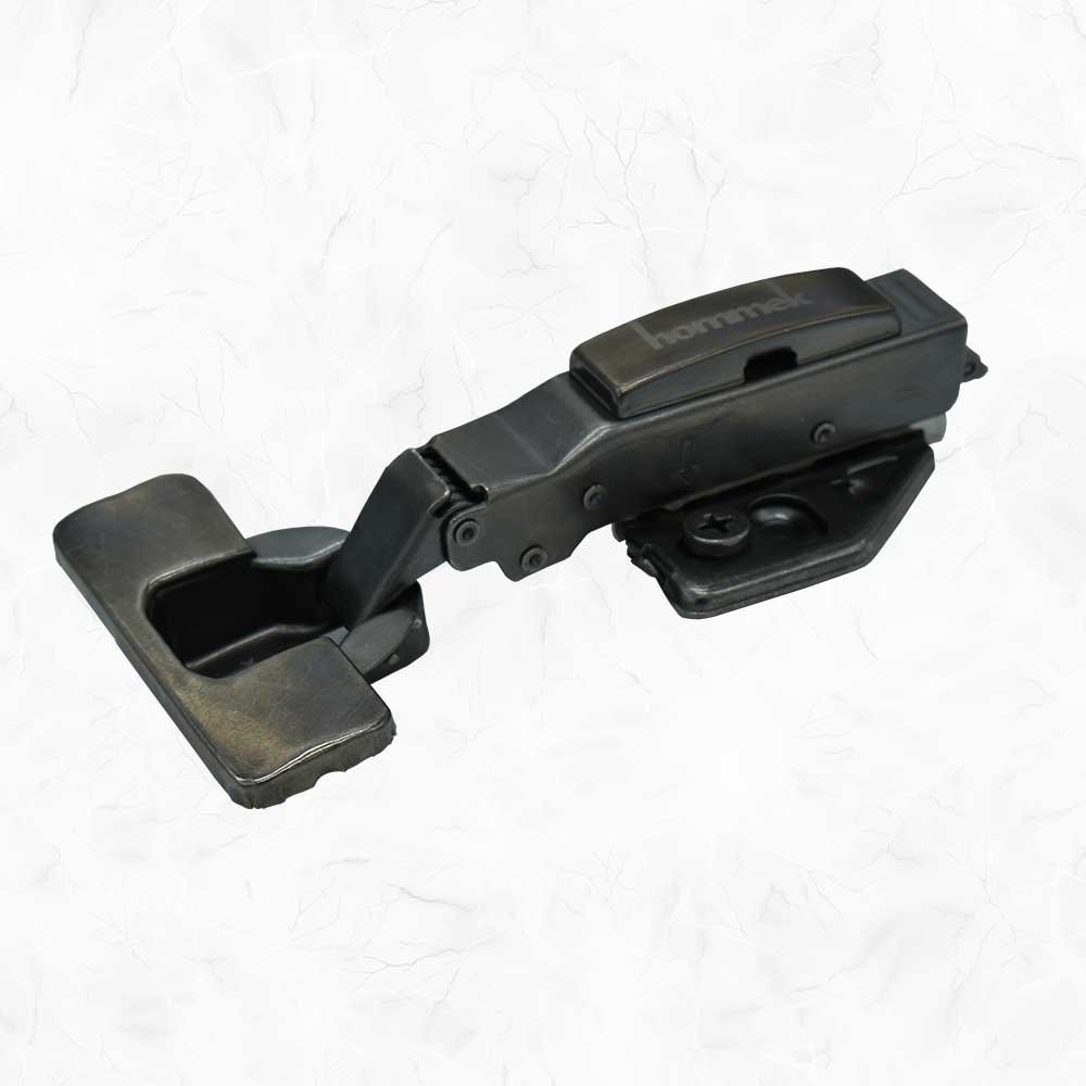 MS 3D Hydraulic Hinge (3 Hole) - Black Finish